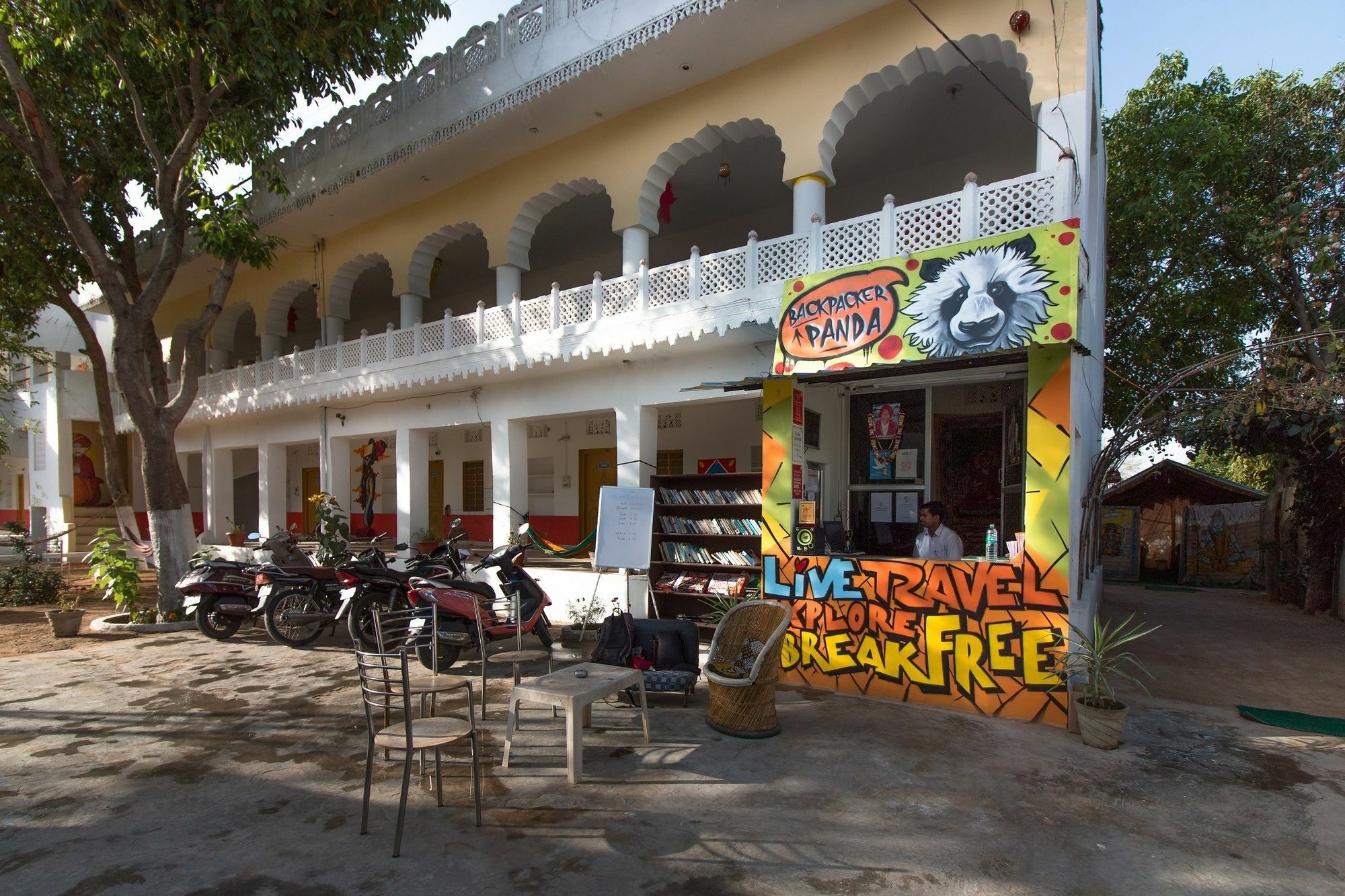 Backpacker Panda Chand Palace Pushkar Eksteriør billede